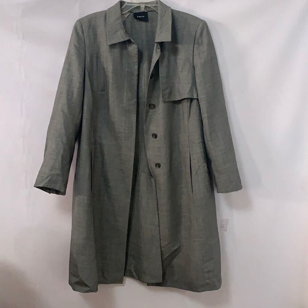 AKRIS‎ TUNIC COLLARED JACKET/ COAT SIZE 12